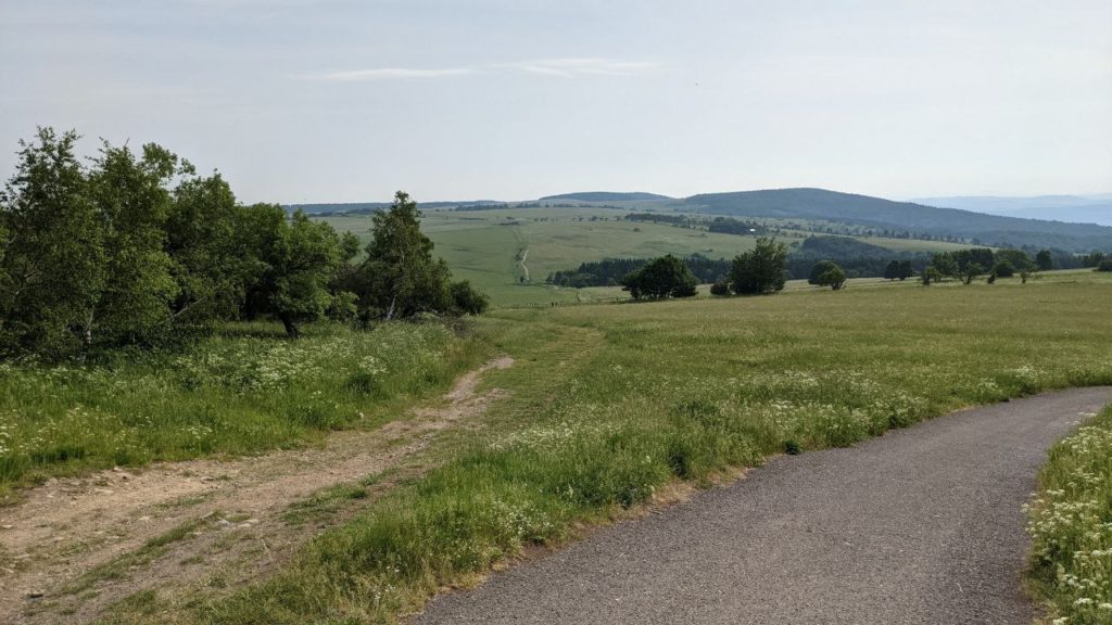 downhill